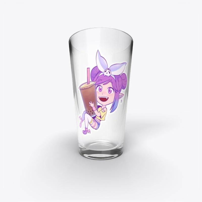 Cuppy Sippin' Boba Pint Glass