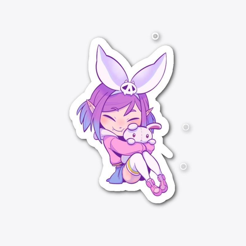 Cuppy Cuddle Sticker